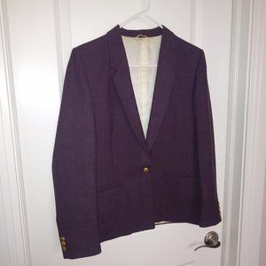 di Benedetto NY Milan Purple Blazer Size 8/10
